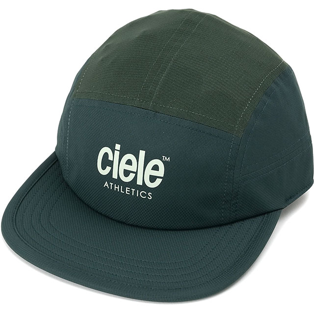 シエル CIELE ゴーキャップ クラシック アスレチックス [4104840493262 FW26] GOCAP-CLASSIC-ATHLETICS ランニングキャップ 軽量 UVカット 速乾 吸汗 折りたたみ リフレクター グリーン Spruce