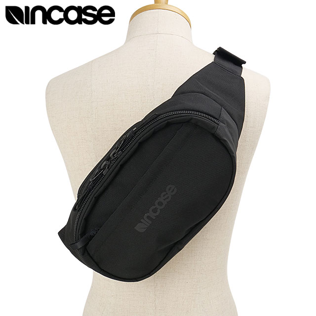 インケース Incase グリッド ウエストバッグ [137265053009 FW26] Grid Waist Bag ユニセックスボディバッグ ウエストポーチ 黒 Black