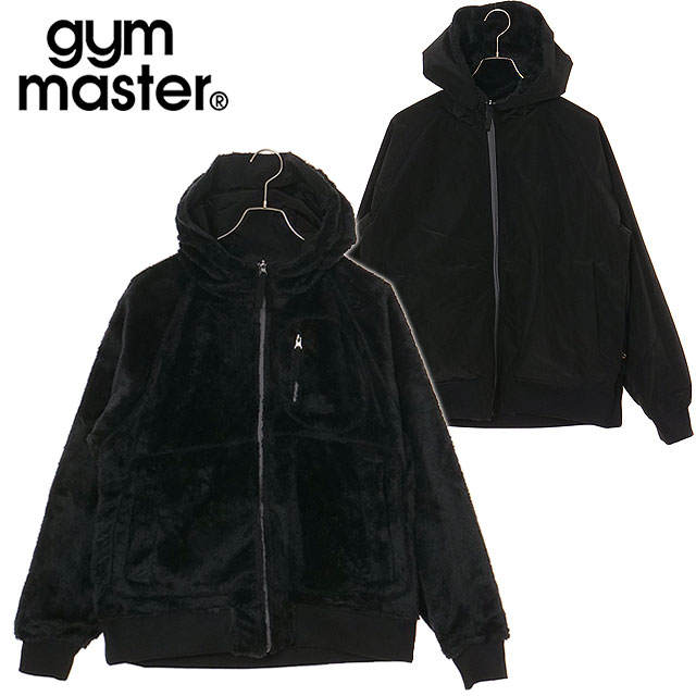 ジムマスター GYM MASTER リバーシブルボアxリップストップフードJKT