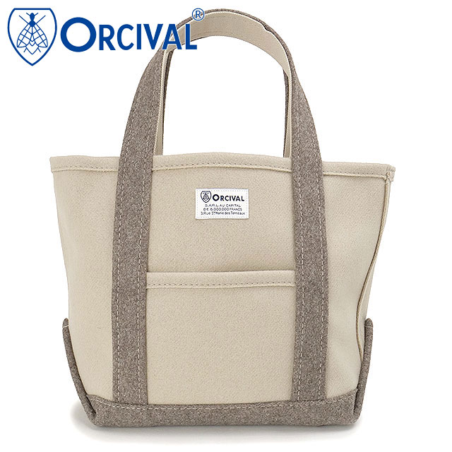 オーシバル ORCIVAL ヘビーメルトン トートバッグ スモール [OR-H0241