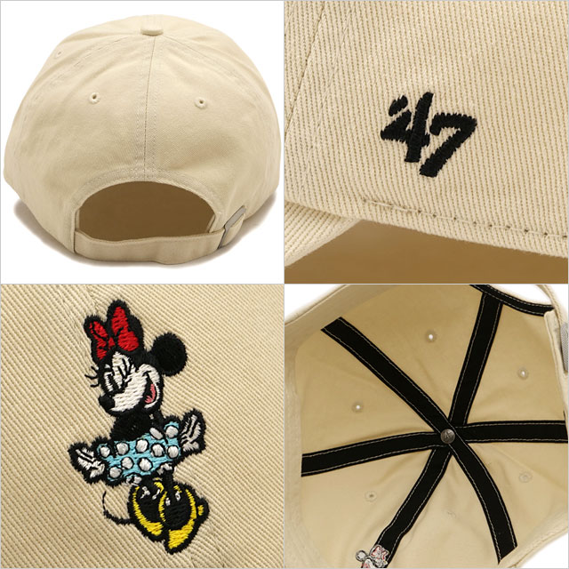 フォーティーセブン '47 キャップ クリーンナップ ディズニー ミニー
