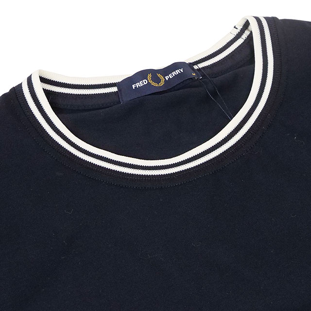 եåɥڥ꡼ FRED PERRY ĥ ƥåץ T [M1588] TWIN TIPPED T-SHIRT  ȥåץ Ⱦµ Ź㥪 ڥ᡼ 谷Ź