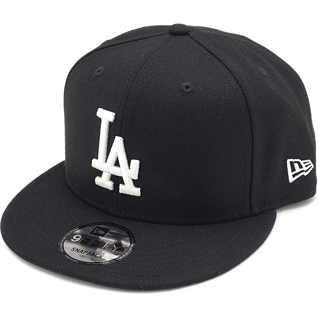 送料無料 ニューエラ Newera キャップ 9fifty Lad ロサンゼルス ドジャース メンズ レディース 定番 フリーサイズ ポリエステル コットン 帽子 Blk Swht ブラック系 Newera ニューエラ キャップ Mischief Sneaker Style