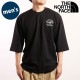 Ρե THE NORTH FACE ꡼֥ݥȥƥ [NT32537-K SS25] 3/4 Sleeve One Point Logo Tee  TNF ȥɥ ȥåץ ȾµT ֥å ڥ᡼ 谷Ź