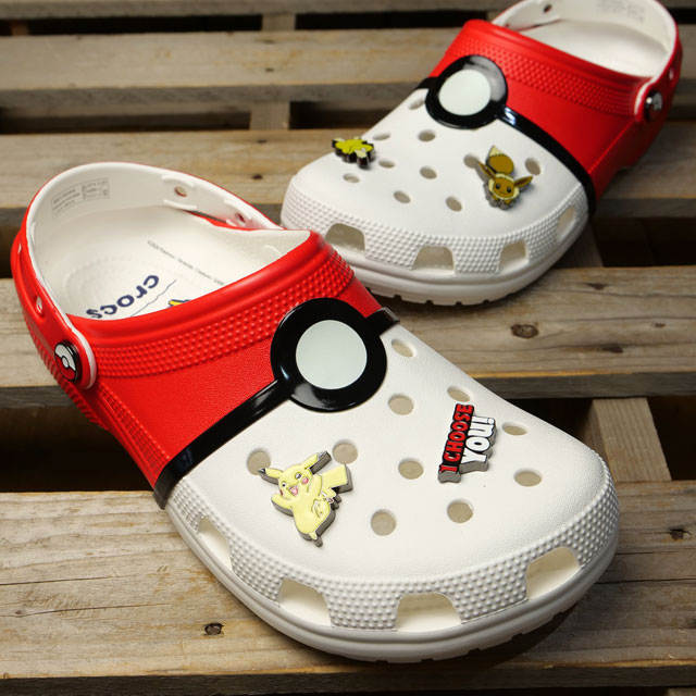 クロックス crocs サンダル メンズ ポケモン ポケボール クラシック