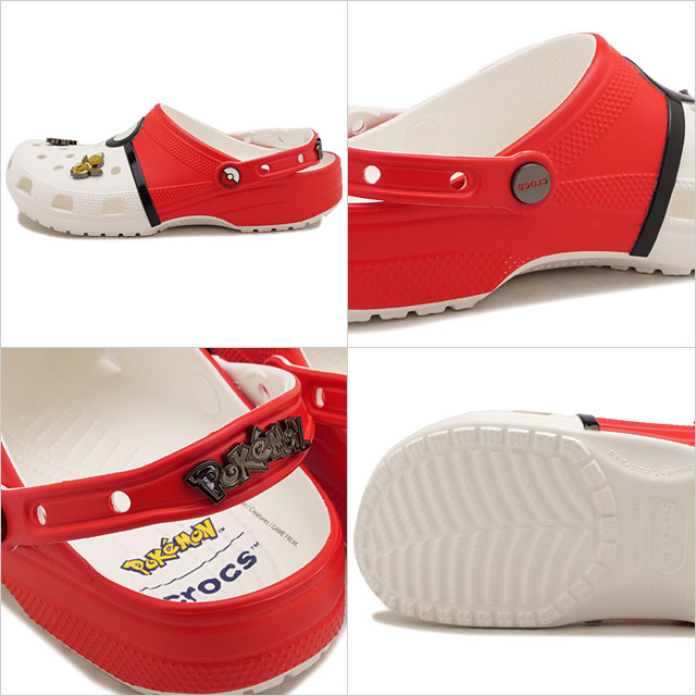 クロックス crocs サンダル メンズ ポケモン ポケボール クラシック