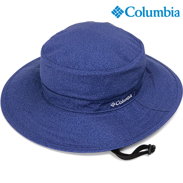 【30％OFF／SALE】コロンビア Columbia ハット ボンバークレストピークパッカブルブーニー [PU5529-465 SS25] メンズ・レディース 帽子 サファリハット UVカット ストレッチ素材 春夏 Collegiate-Navy ネイビー 【メール便配送】 正規取扱店【ts】
