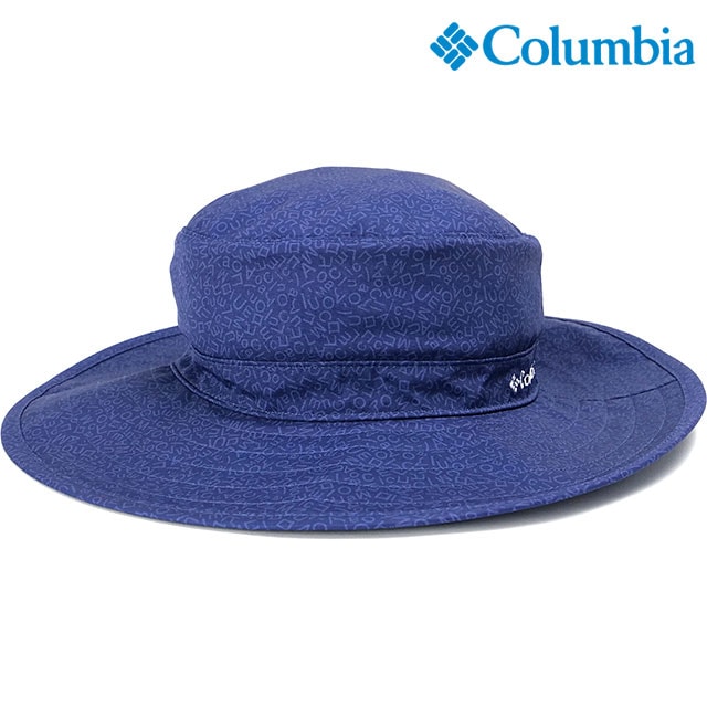 【30％OFF／SALE】コロンビア Columbia ハット ボンバークレストピークパッカブルブーニー [PU5529-465 SS25] メンズ・レディース 帽子 サファリハット UVカット ストレッチ素材 春夏 Collegiate-Navy ネイビー 【メール便配送】 正規取扱店【ts】