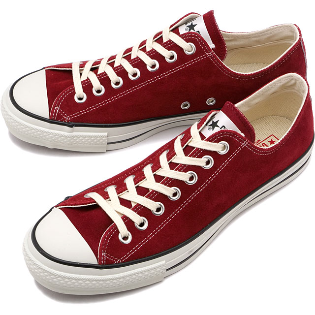 Converse Suede All Star J OX Red 日本製 ALL STAR CONVERSE SUEDE J OX コンバース スエード