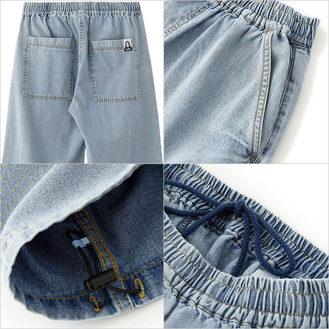 パンツ xs セール】ヴィンテージ加工センタークリース カットオフデニム
