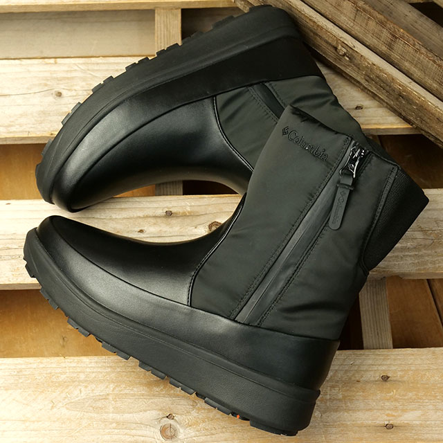 ӥ Columbia ֡ åץ ꡼ ǥ ɥå ץ롼 ˥ҡȥե˥ƥ [YL8933-010 FW25] SAPLAND III DIVA SIDE-ZIP WP OHI ǥ  Ρ֡ 󥿡֡ ɿ ȥɥ Black 谷Ź