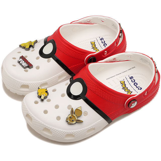 クロックス crocs サンダル キッズ ポケモン ポケボール クラシック