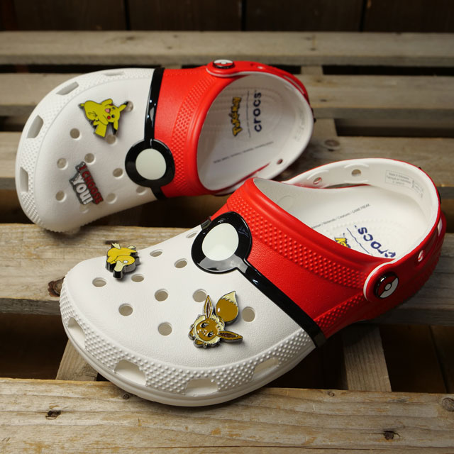 クロックス crocs サンダル キッズ ポケモン ポケボール クラシック