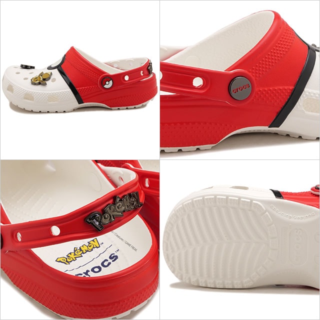 クロックス crocs サンダル キッズ ポケモン ポケボール クラシック