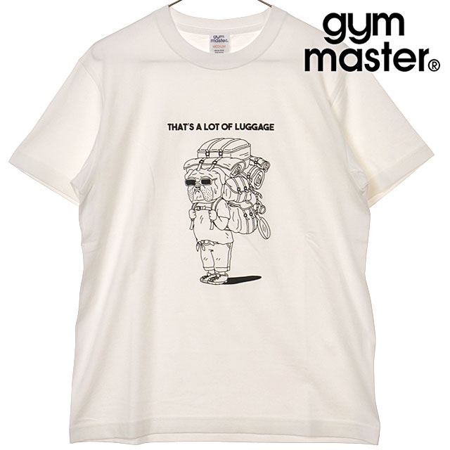 ޥ GYM MASTER 5.6oz LOT OF LUGGAGE Tee [G551777-01 SU25]  ȥåץ åȥ ȾµT ۥ磻 ڥ᡼ 谷Ź