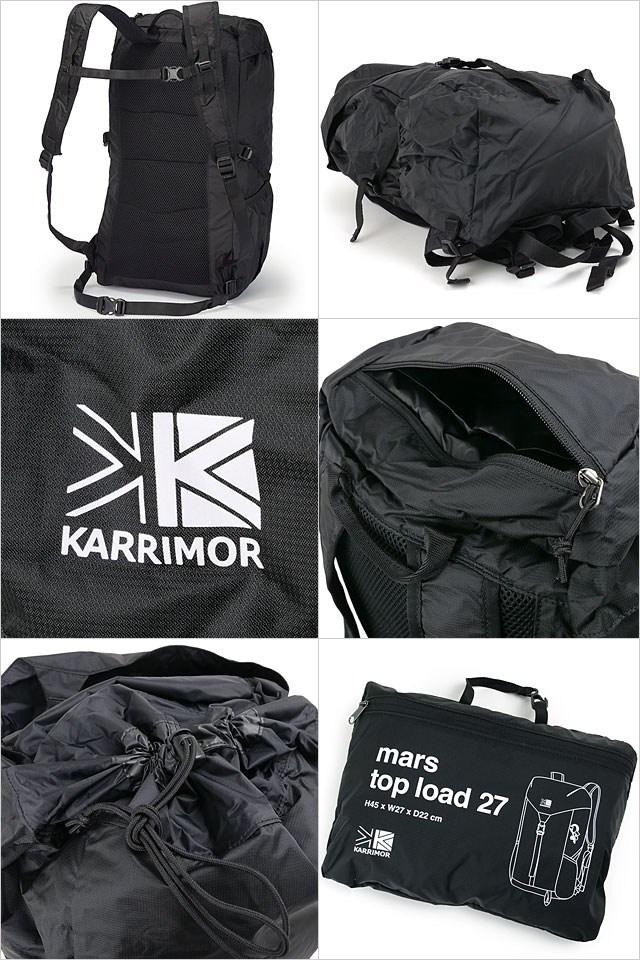 カリマー KARRIMOR リュックサック マース トップロード 27 [501272