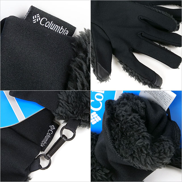 【30%OFF/SALE】コロンビア Columbia ポップルポイントグローブ [PU3098-010 FW24] Popple Point Glove メンズ・レディース 手袋 スマホ対応 防寒 アウトドア Black 【メール便配送】【s】 正規取扱店
