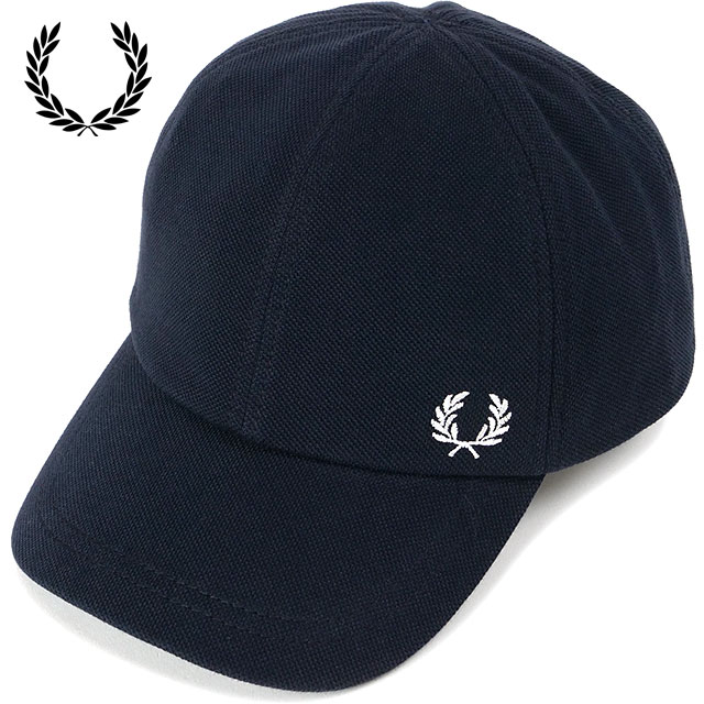 եåɥڥ꡼ FRED PERRY ԥ 饷åå [HW6726-267] PIQUE CLASSIC CAP 󥺡ǥ ˹ λ Ĵǽ NAVY/S.WHITE