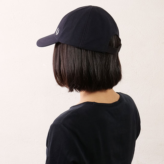 եåɥڥ꡼ FRED PERRY ԥ 饷åå [HW6726-267] PIQUE CLASSIC CAP 󥺡ǥ ˹ λ Ĵǽ NAVY/S.WHITE