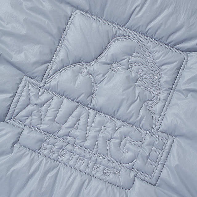 30%OFF/SALE】エクストララージ XLARGE キルティングロゴ フーデッド