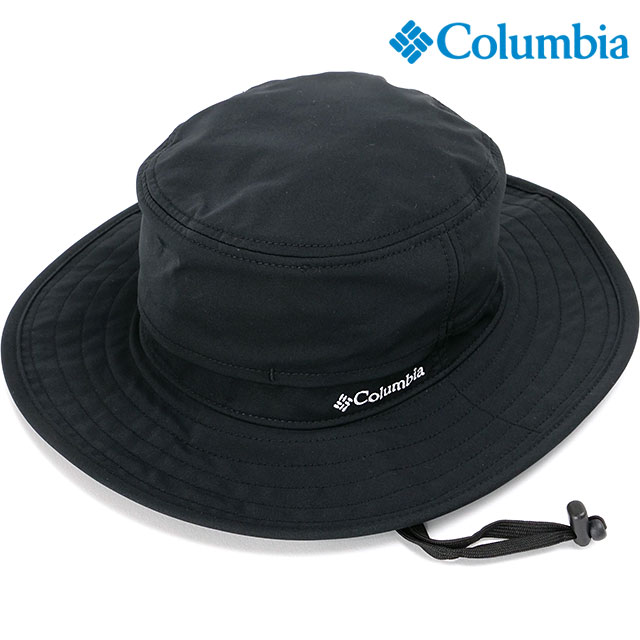 コロンビア Columbia ハット イエロードックマウンテンブーニー [PU5700-010 SS25] メンズ・レディース 帽子 サファリハット UVカット 撥水 ストレッチ素材 春夏 Black ブラック 【メール便配送】 正規取扱店