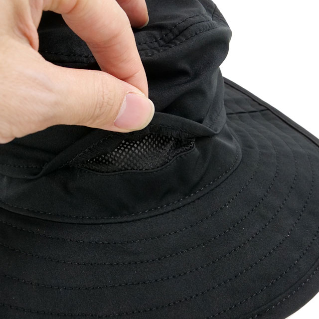 コロンビア Columbia ハット イエロードックマウンテンブーニー [PU5700-010 SS25] メンズ・レディース 帽子 サファリハット UVカット 撥水 ストレッチ素材 春夏 Black ブラック 【メール便配送】 正規取扱店