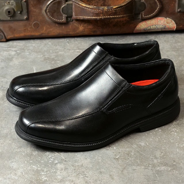デッキシューズ スリッポン シボ革 ROCK PORT デッキシューズ スリッポン シボ革 ROCK PORT
