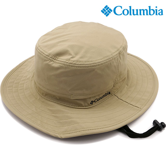 コロンビア Columbia ハット イエロードックマウンテンブーニー [PU5700-271 SS25] メンズ・レディース 帽子 サファリハット UVカット 撥水 ストレッチ素材 春夏 Ancient-Fossil カーキ 【メール便配送】 正規取扱店