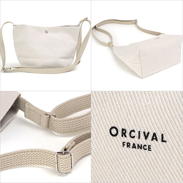 オーシバル ORCIVAL ショルダーポーチ ミディアム [OR-H0329-HBT FW25] SHOULDER POUCH MEDIUM メンズ・レディース 鞄 ショルダーバッグ 中サイズ 正規取扱店