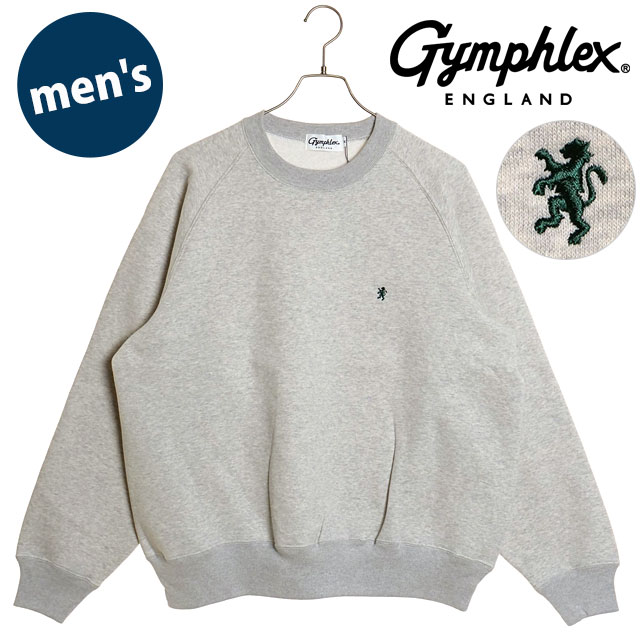ジムフレックス Gymphlex スウィングスリーブ クルーネックプル