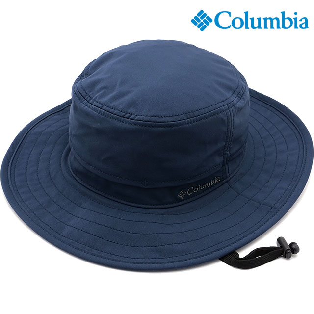 コロンビア Columbia ハット イエロードックマウンテンブーニー [PU5700-464 SS25] メンズ・レディース 帽子 サファリハット UVカット 撥水 ストレッチ素材 春夏 Collegiate-Navy ネイビー 【メール便配送】 正規取扱店