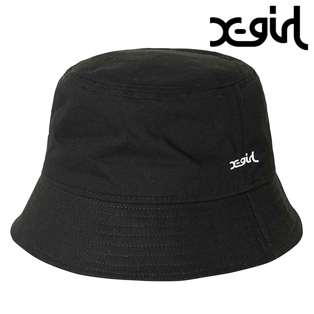 ̵ۥå X-girl ǥ ١å Хåȥϥå [105232051002 SU23] BASIC BUCKET HAT XGIRL ˹ Х BLACK  ֥å