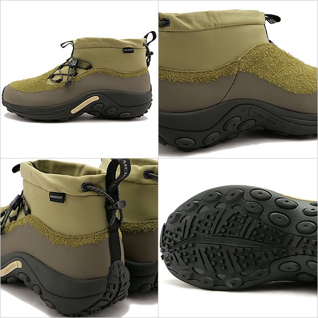 40OFFSALEۥ MERRELL  åݥ 󥰥å  󥿡 ߥå ץ롼 [J005405 FW23] M JUNGLE MOC EVO WINTER MID WATERPROOF ɴ ŷ ɿ奷塼 ˡ OLIVE  ꡼ϡs
