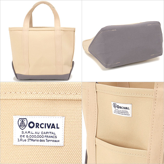 オーシバル ORCIVAL トートバッグ スモール [OR-H0285-KWC SS26] TOTE 