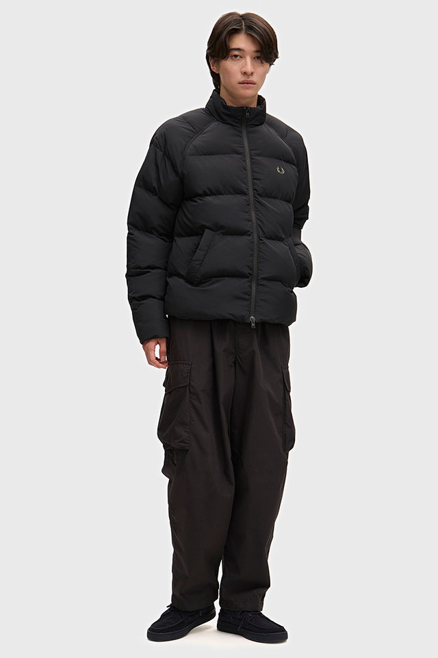 フレッドペリー FRED PERRY メンズ ラグランスリーブ パデッド