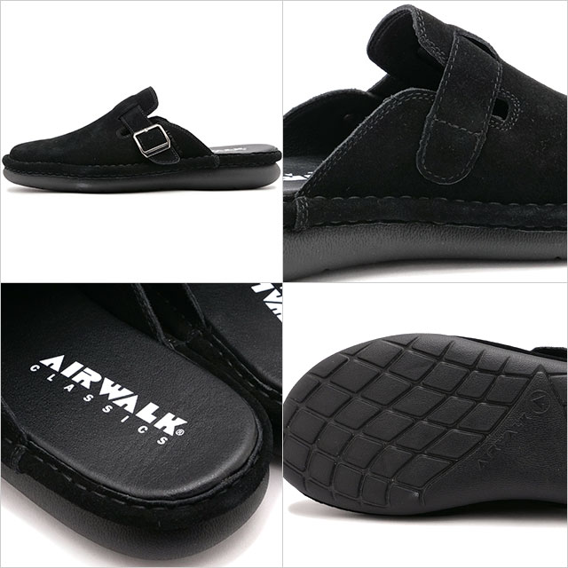 SALEۥ 饷å AIRWALK CLASSICS ȥ  [AWC5104 SS25] OUTLAND SANDAL   å ߥ塼 BLACK 谷Źts