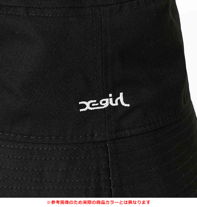 エックスガール X-girl レディース ベーシック バケットハット