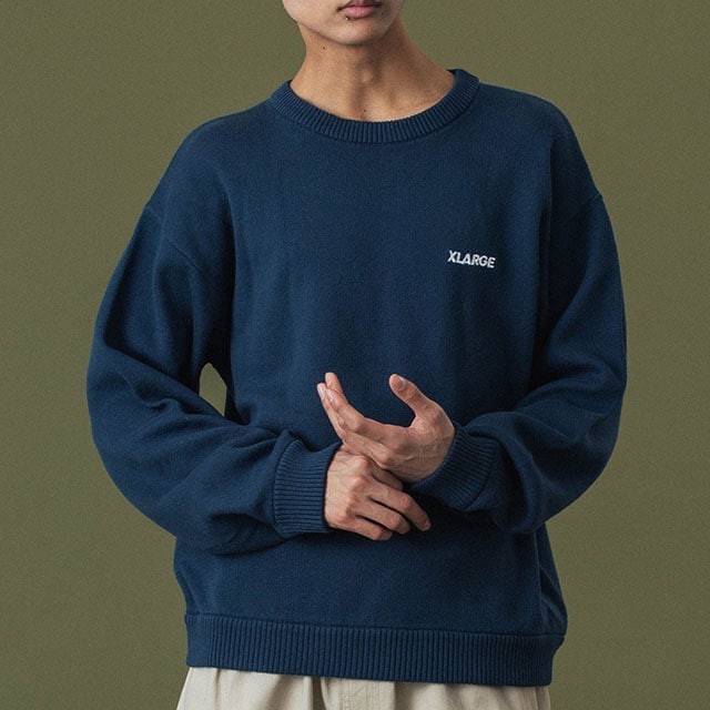 エクストララージ XLARGE OG クルーネックニット [101253015001 FW25