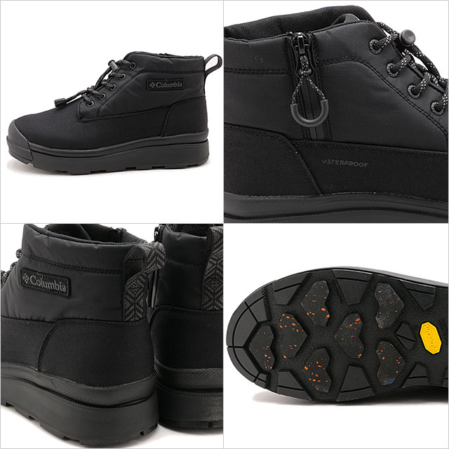 ӥ Columbia ֡ åץ ե å ץ롼 ˥ҡȥե˥ƥ [YU9682-010 FW25] SAPLAND IV CHUKKA WP OH INFINITY 󥺡ǥ  Ρ塼 󥿡֡ ɿ ȥɥ Black 谷Ź