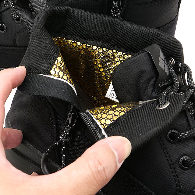 ӥ Columbia ֡ åץ ե å ץ롼 ˥ҡȥե˥ƥ [YU9682-010 FW25] SAPLAND IV CHUKKA WP OH INFINITY 󥺡ǥ  Ρ塼 󥿡֡ ɿ ȥɥ Black 谷Ź