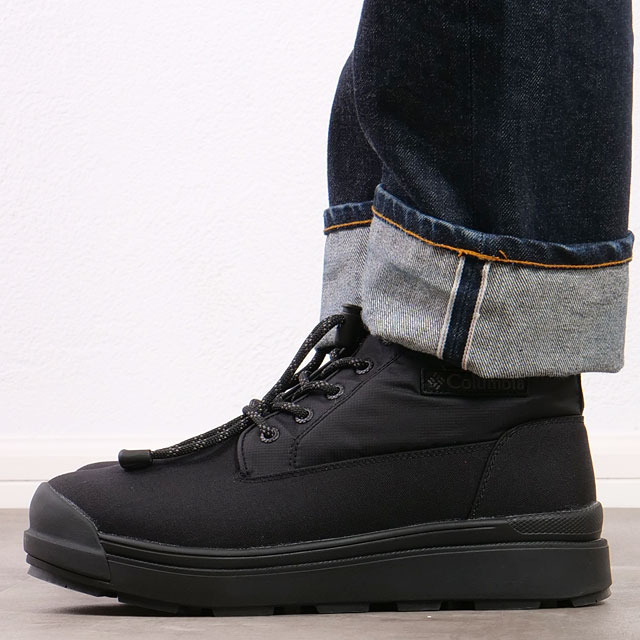 ӥ Columbia ֡ åץ ե å ץ롼 ˥ҡȥե˥ƥ [YU9682-010 FW25] SAPLAND IV CHUKKA WP OH INFINITY 󥺡ǥ  Ρ塼 󥿡֡ ɿ ȥɥ Black 谷Ź