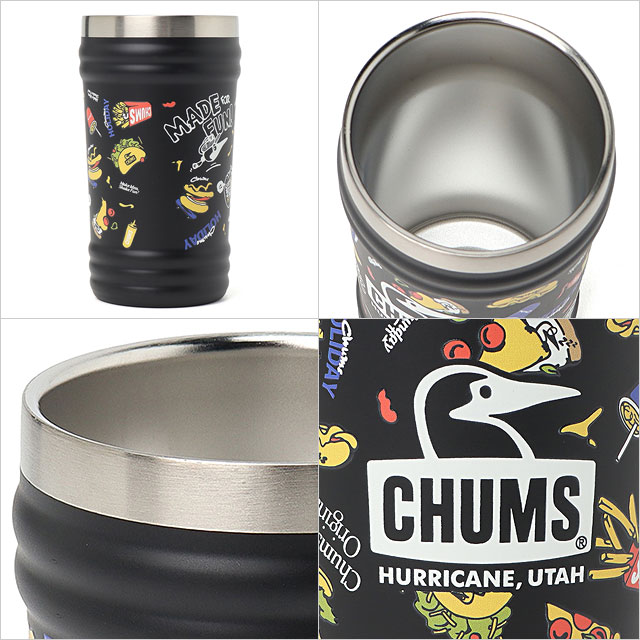 チャムス CHUMS ステンレスマグ キャンパーウェーブタンブラーパターン