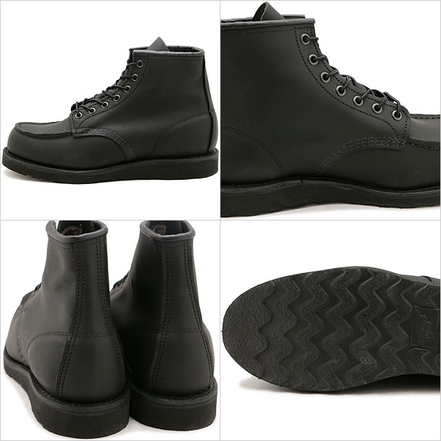 希少 RRL ブラック モックトゥ ワークブーツ 楽天市場】【交換往復送料無料】レッドウィング REDWING 8074