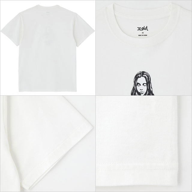 XGIRL Tシャツ　WHITE/M 新品未使用タグ付き X-girl - Xgirl 白Tシャツの通販 by りょん's shop｜エックス