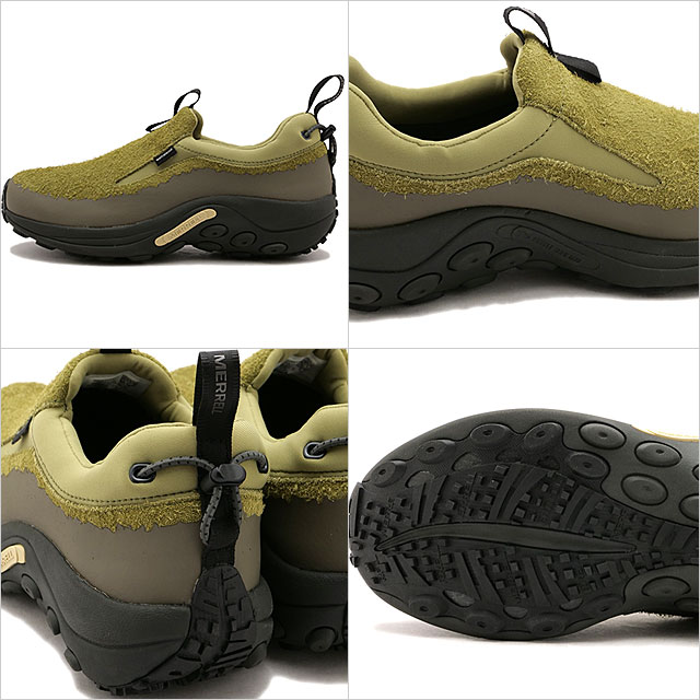 【40％OFF／SALE】メレル MERRELL メンズ スリッポン ジャングルモック エボ ウィンター ウォータープルーフ [J005413 FW23] M JUNGLE MOC EVO WINTER WATERPROOF 防寒靴 全天候型 防水シューズ スニーカー OLIVE 緑 グリーン系【s】