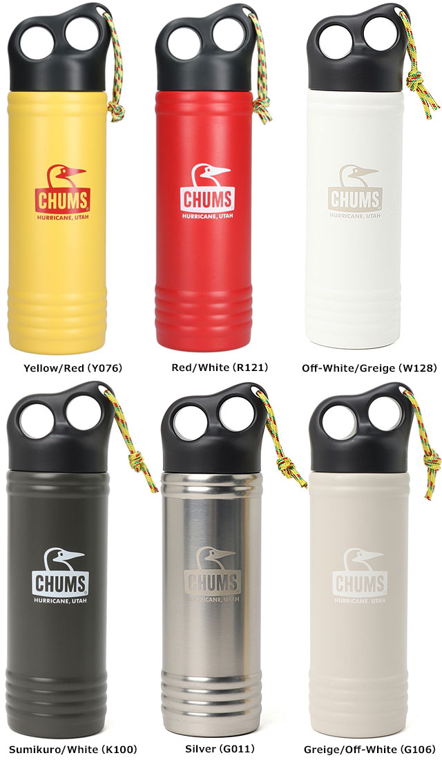 チャムス CHUMS ステンレスボトル キャンパーウェーブボトル 500ml