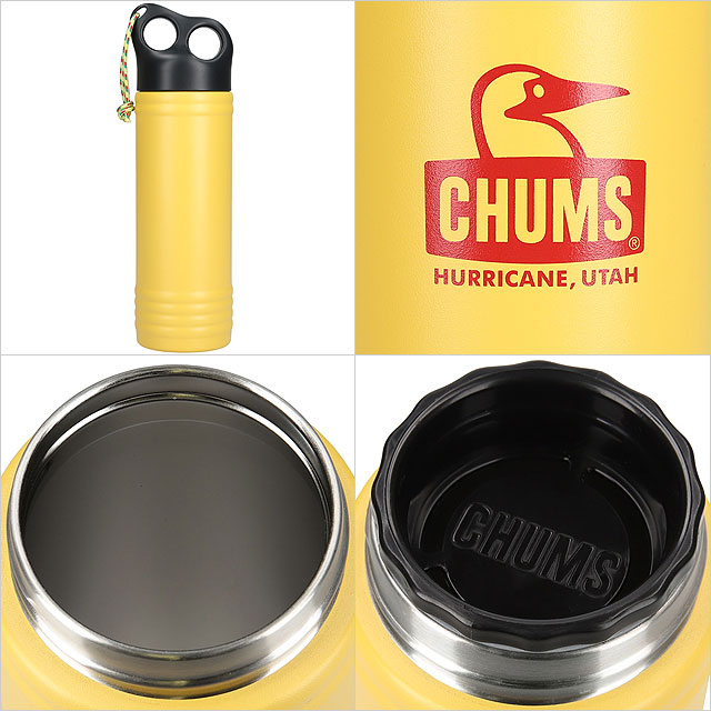 チャムス CHUMS ステンレスボトル キャンパーウェーブボトル 500ml