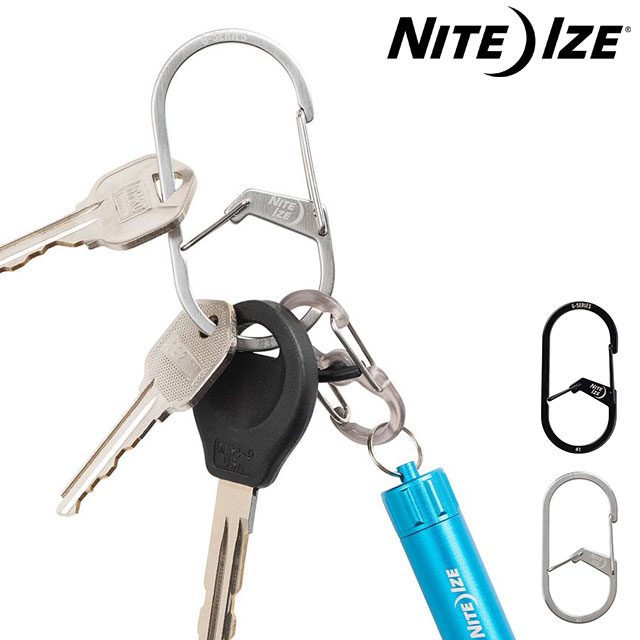ナイトアイズ NITE IZE G型カラビナ Gカラビナー #3 [GS3-01-R6