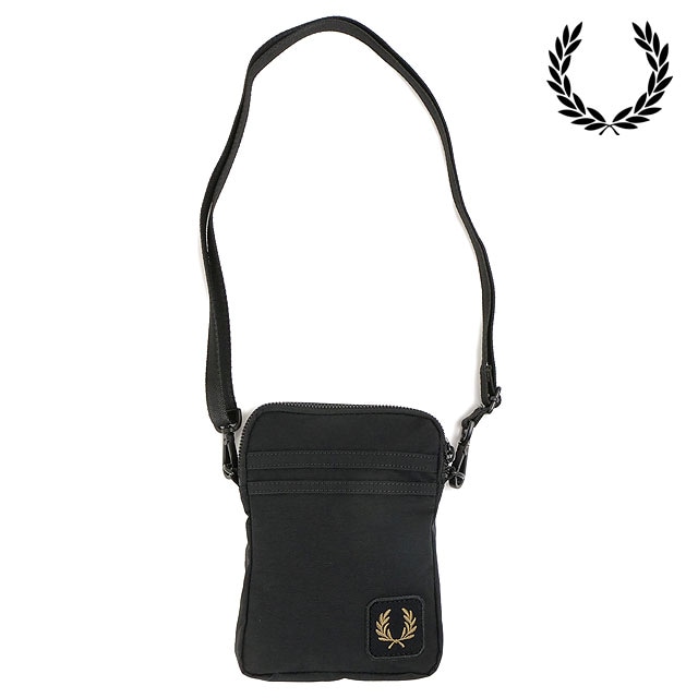 フレッドペリー FRED PERRY ナイロンバッジ スモールサイドバッグ
