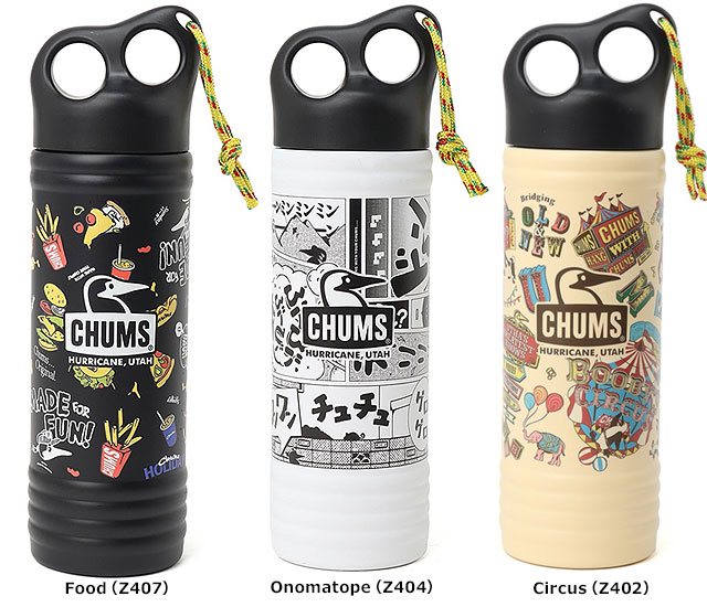 先着で限定プレゼント】チャムス CHUMS キャンパーウェーブボトル
